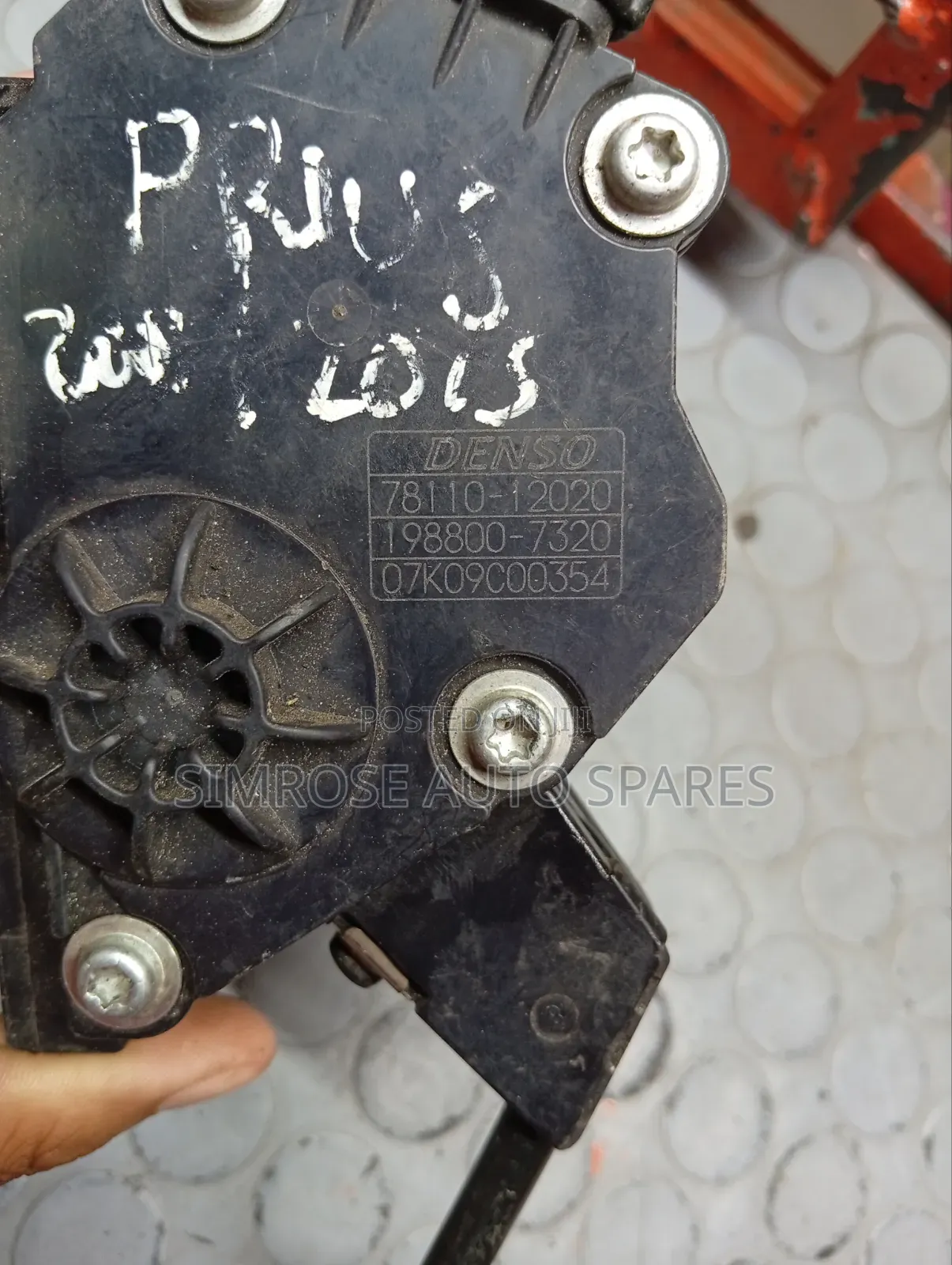 Pedal Sensor Toyota Corolla Axio
