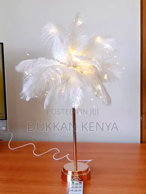 Feather Lampshade