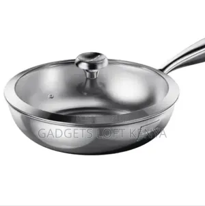 Oraimo Chefflare Ohks-004 Durable Premium Stainless Steel Deep Fry Pan