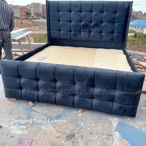 Black 5 by 6 Bed Free Delivery