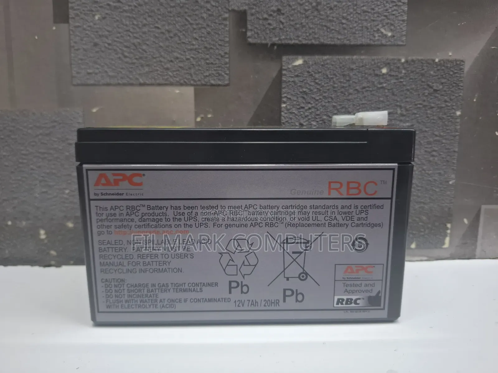 Apc RBC 12v 7ah/20hr Ups Replacement Battery