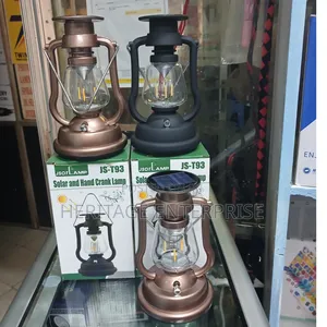 Solar Lantern, Vintage Portable Solar Lantern