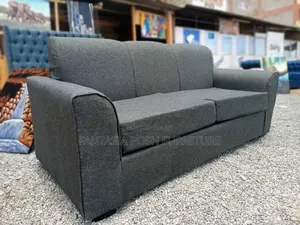 Grey Modern 3 Seater Sofa