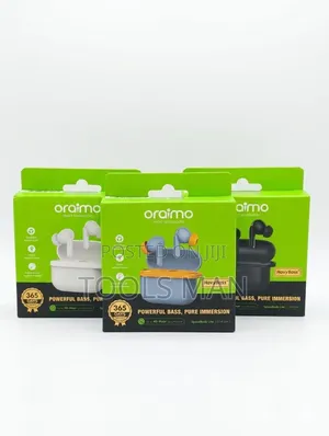 Oraimo Spacebuds Lite Wireless Earbuds - 40h Playtime Havybass.