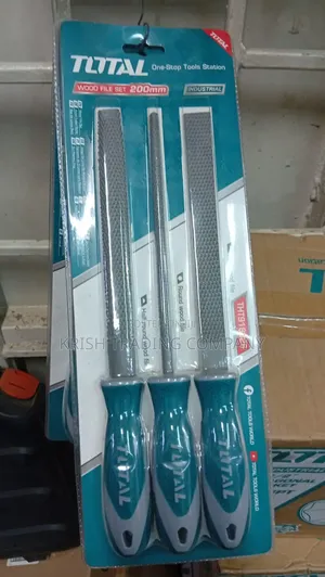 Total 200mm 3pcs Wood File Set