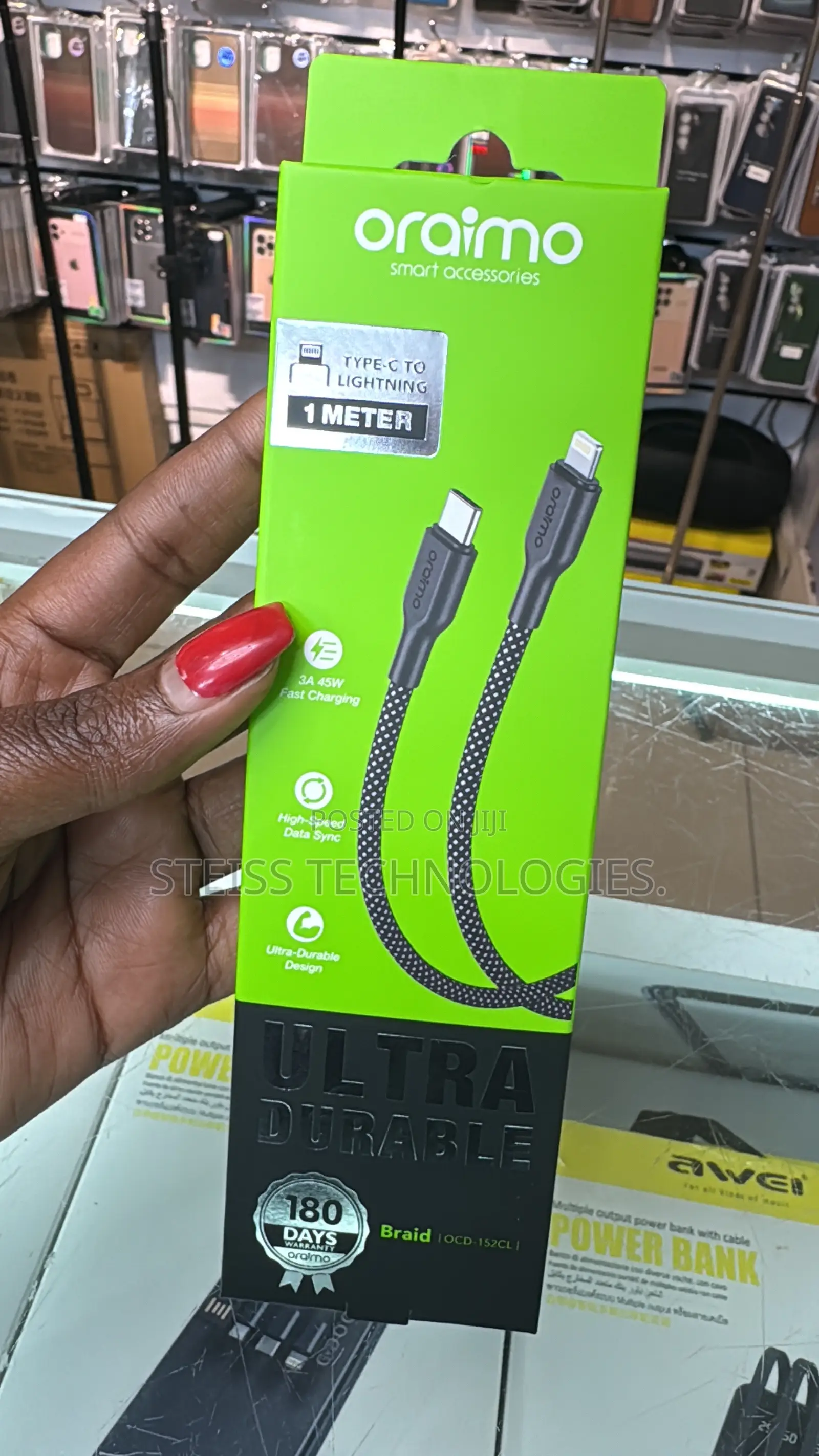 Oraimo C to iPhone High Speed Data Cable