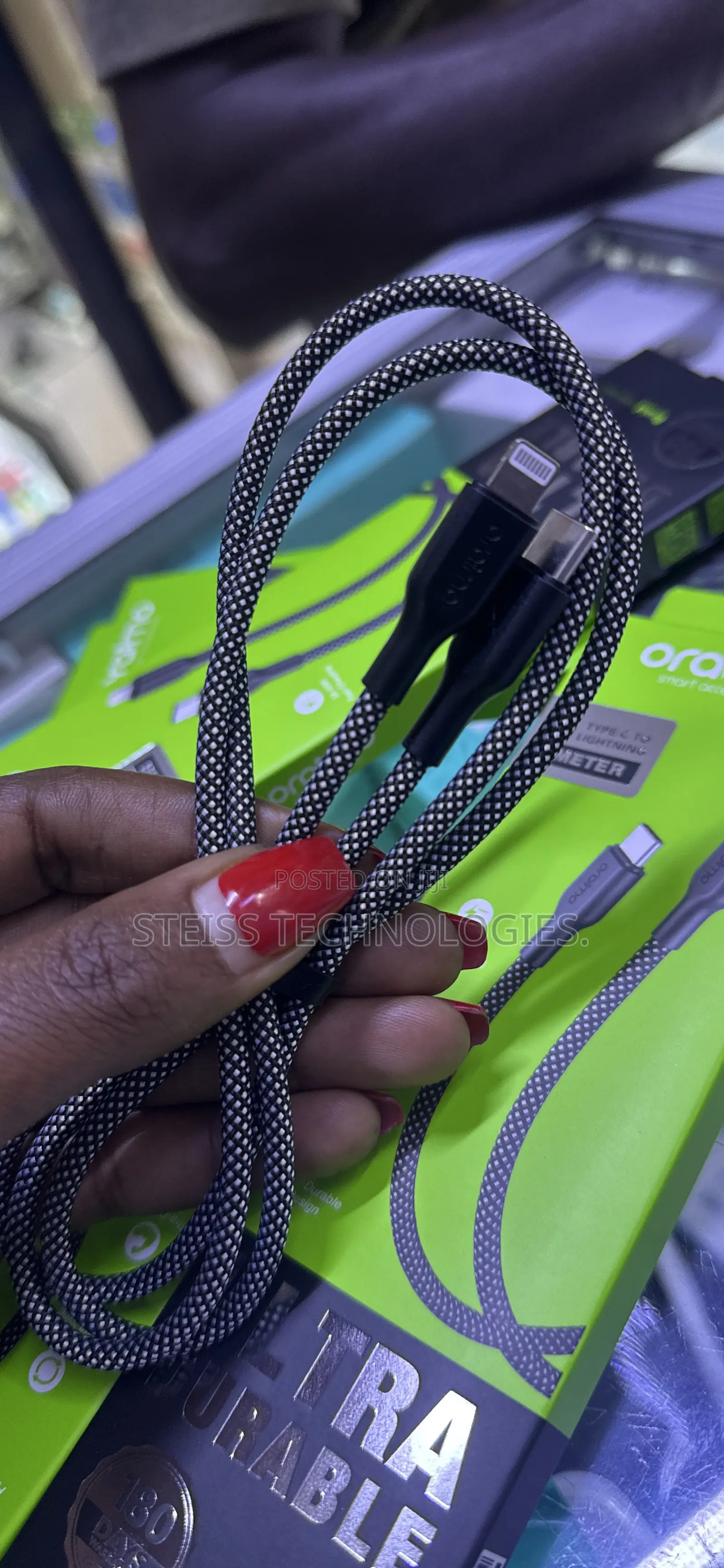 Oraimo C to iPhone High Speed Data Cable