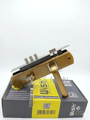 Wish Chunky Collection Premium Door Lock - Bronze Heavy Duty.