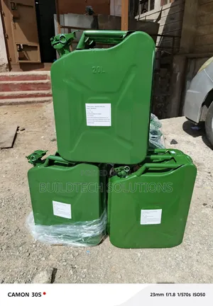 Premium Metallic Fuel Jerrycan 20