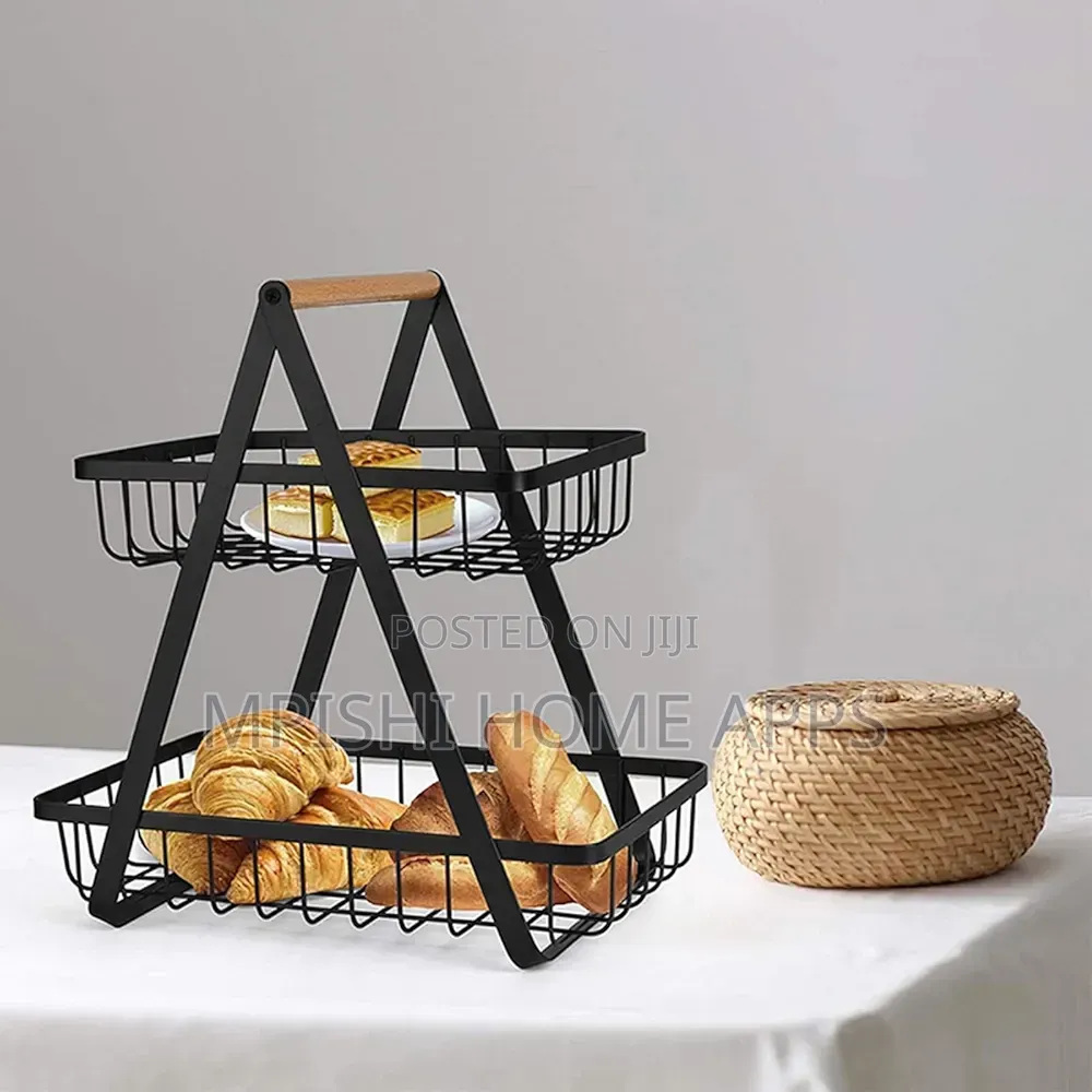 2 Tier Countertop Fruit Basket