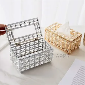 Luxury Crystal Tissue Box