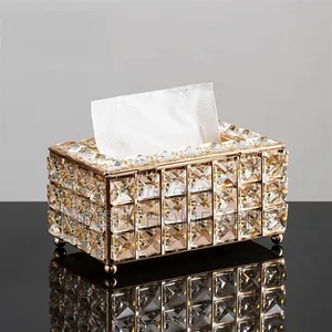 Luxury Crystal Tissue Box