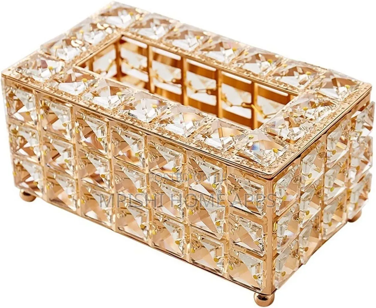 Luxury Crystal Tissue Box