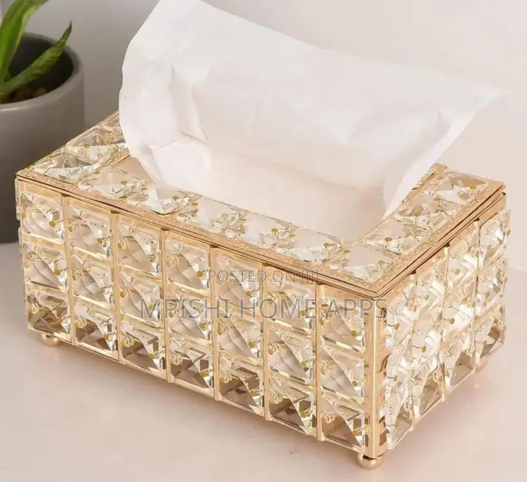 Luxury Crystal Tissue Box