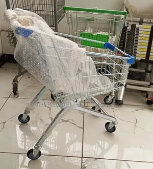 Metal Supermarket Shopping Trolley