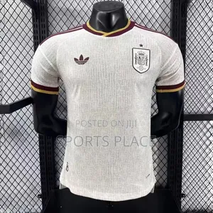 Latest Spain Away Worldcup 2026 Player Version Jersey
