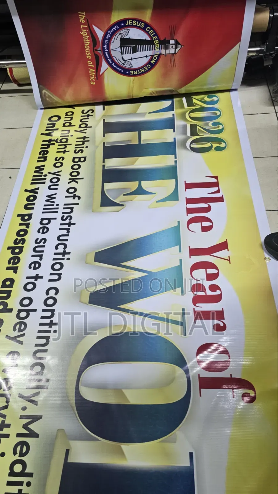 Large Format Banner Printing in Nairobi