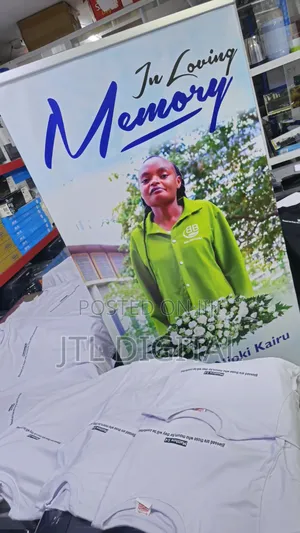 Pull-Up Banner Printing for Memorial/Burial Events