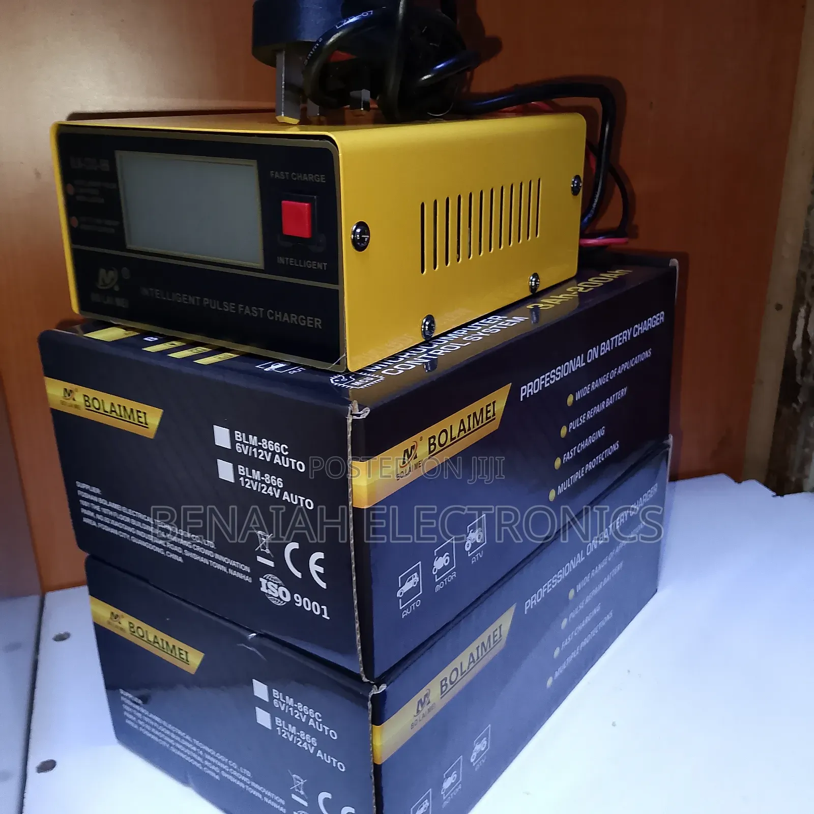 Vehicle Battery Charger Microcomputer Control System,Blm-866 12v-24v