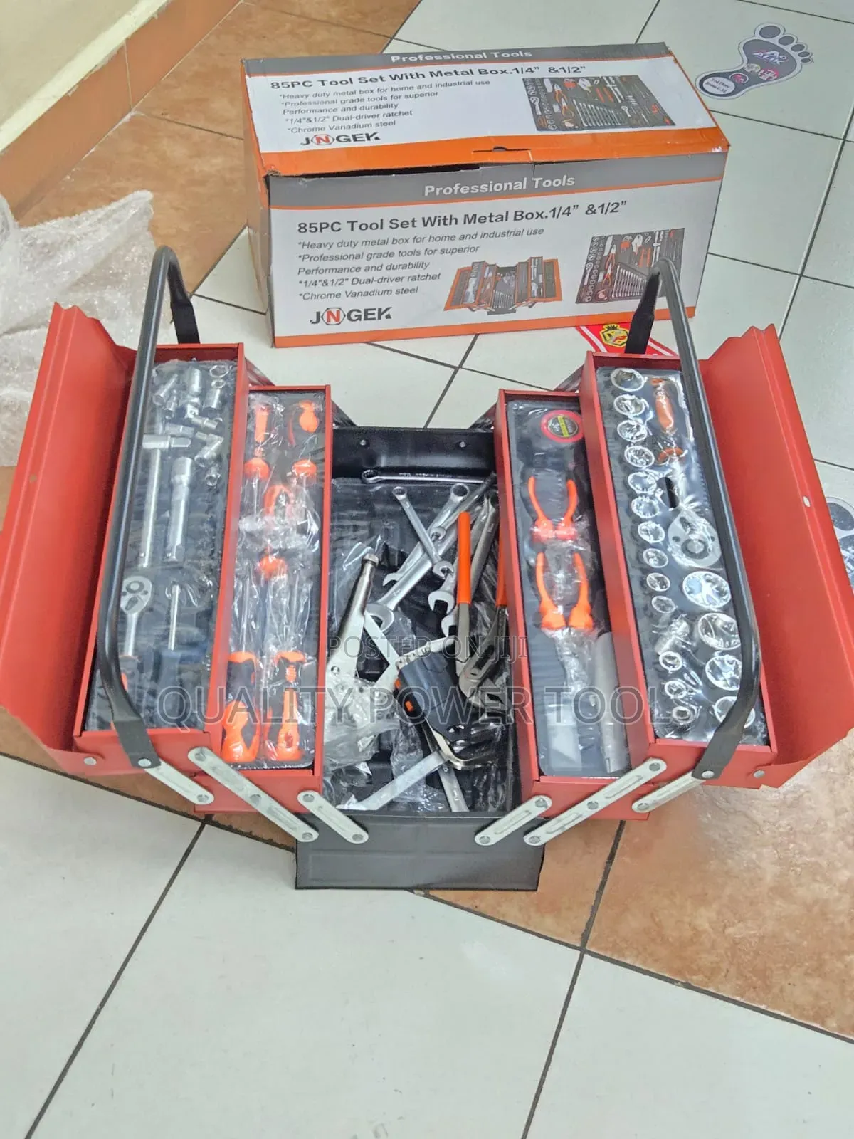 85pcs Auto Combination Tool Wrench Set Batch Head Ratchet