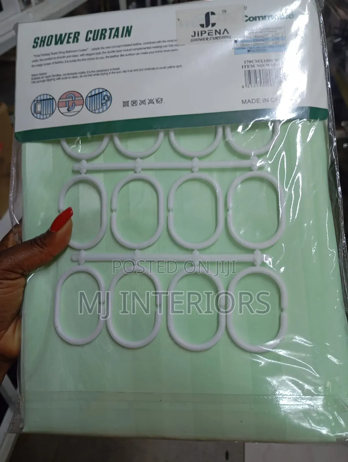 Clean Lines Shower Curtains