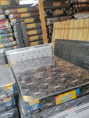 Morning Glory Thick Foam Mattress 4x6 Plain , 8 Inch Medium Density