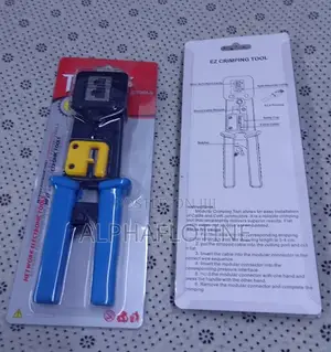 All-in-One Networking Tool Crimping Tool for Rj11, Rj12 $ Rj45 Plugs