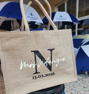 Custom Jute Bag Branding