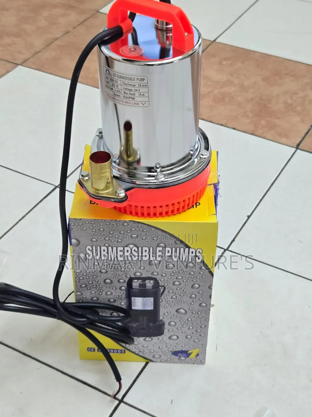 Dc Submersible Pump/Solar Pump 24v