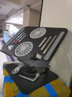 Besy Laptop Stands With Cooling Fan for Pc Fordable Stand