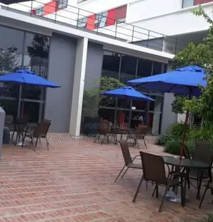 Branded Hotel Outdoor Garden Parasol Umbrellas