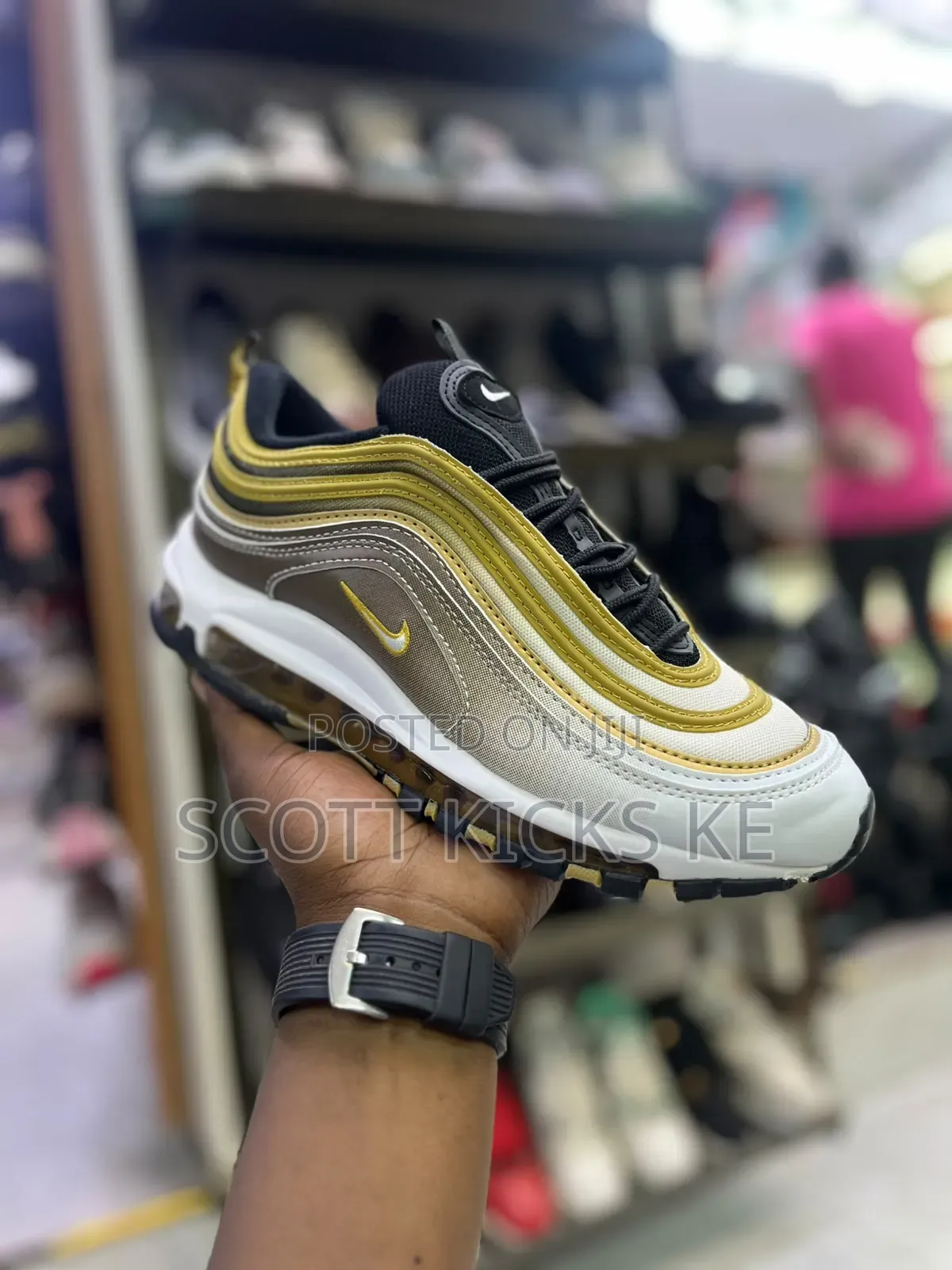 Nike Airmax 97 Metallic Gold