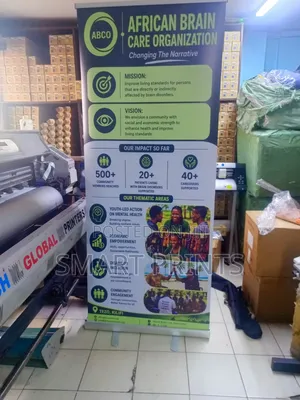 Narrow Base Roll Up Banner