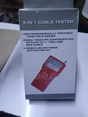 Networking Cable Tester 5 In 1 Bnc,Rj45,Rj11 And Usb