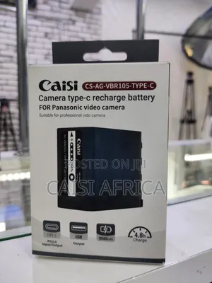 Caisi Cs -Ag-Vbr105 Battery With USB-C / USB-Ports for Panasonic Camco
