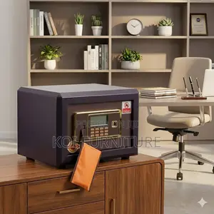 Office Safe; Metallic Red-brown Fireproof Office Safes