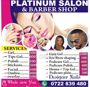 Salon/Barbershop Posters Design Printing