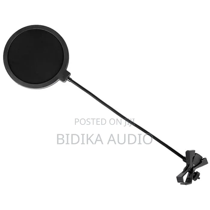 Professional Microphone Pop Filter With Adjustable Gooseneck