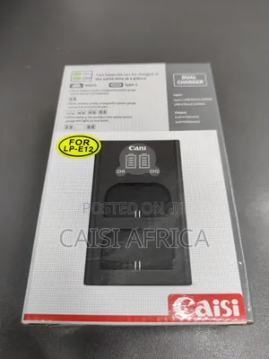 Caisi Cs-Lp-E12 Dual Battery Charger for Canon