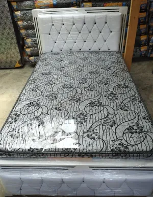 Mocket Bed,White Finish Mocket Bed (4x6) With Comfortable Mattress