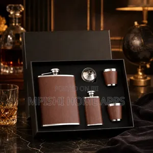 Wine Whiskey Flask Set