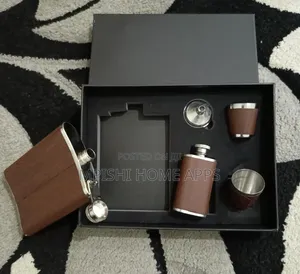Wine Whiskey Flask Set