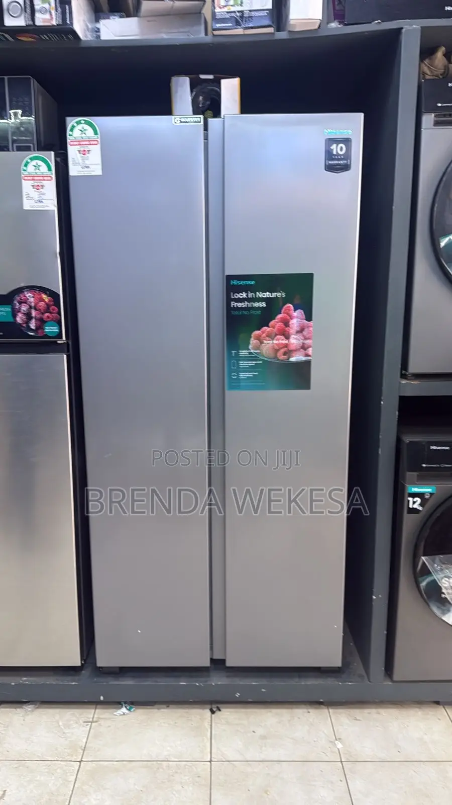 Hisense Refrigerator Ref441dr [441litres] Restocked