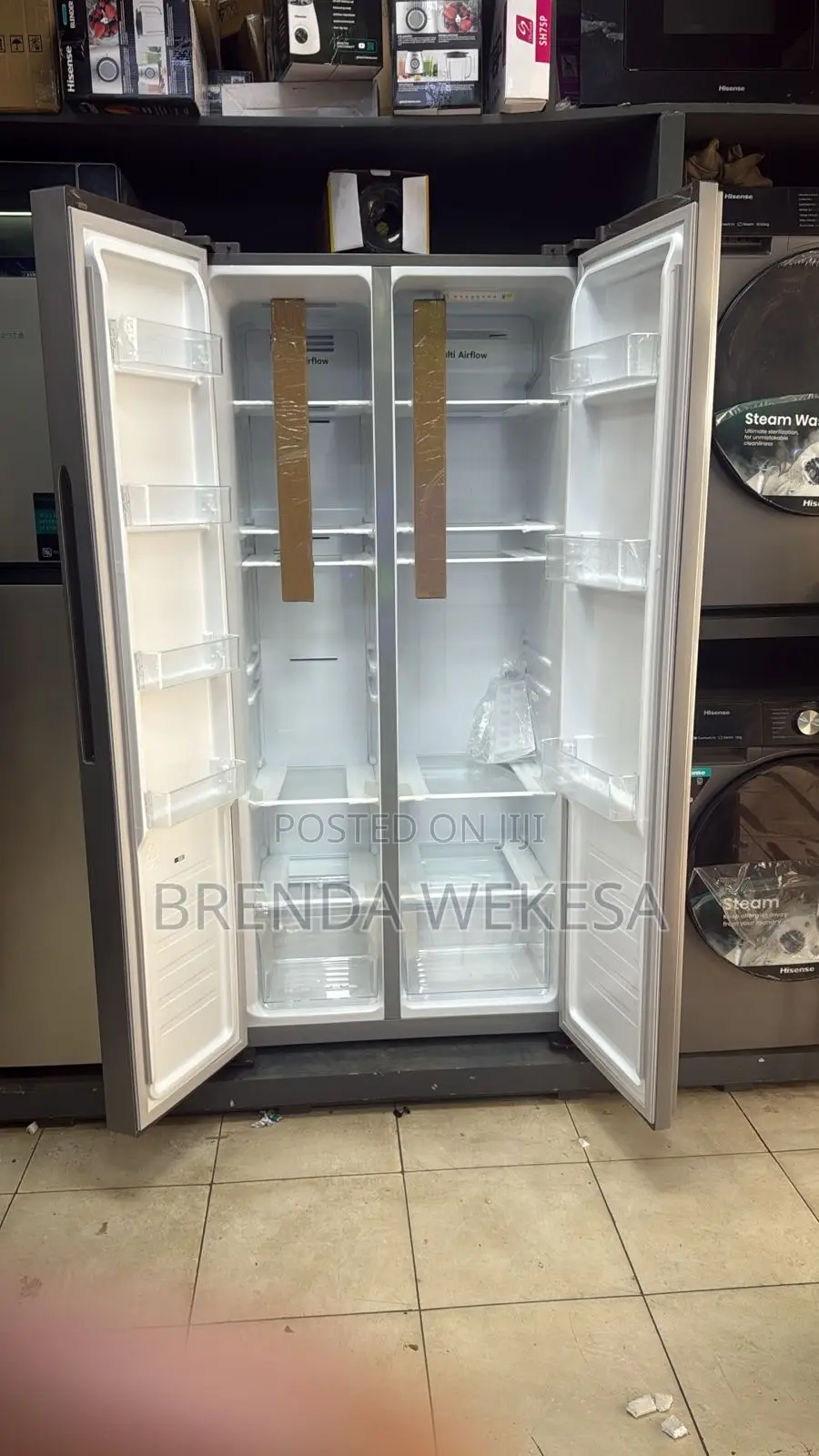 Hisense Refrigerator Ref441dr [441litres] Restocked