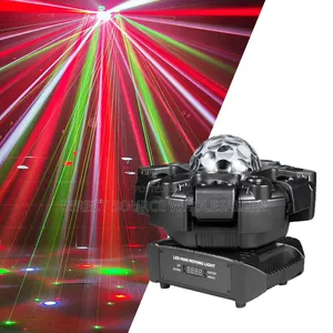 High-Power 6-Arm Led Moving Head Light – Dynamic Beam Effects