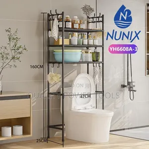 Nunix 3-tier Over-the-toilet Organizer Space-saving Bathroom Rack