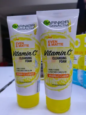 Garnier Skinactive Even Matte Vitamin C Cleansing Foam.