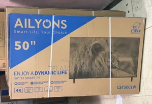 Ailyons 50 Inches Smart Frameless Tv