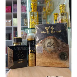 Oud 24 Hours Eau De Parfum Bundle by Ard Al Zaafaran With Free Deo