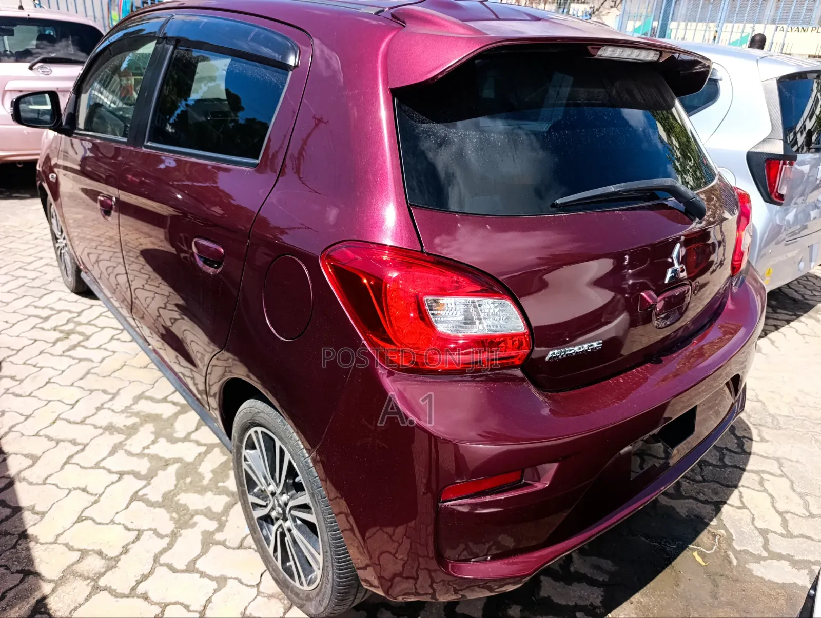 Mitsubishi Mirage 2019 Maroon